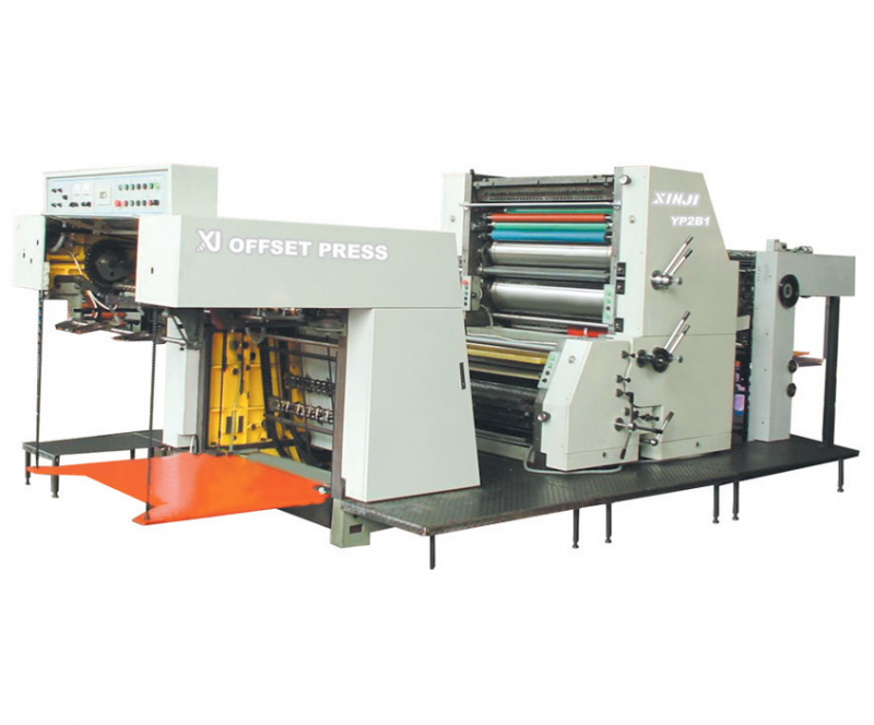 YP2B1K 720×1040mm Large folio  two-color offset printing machine