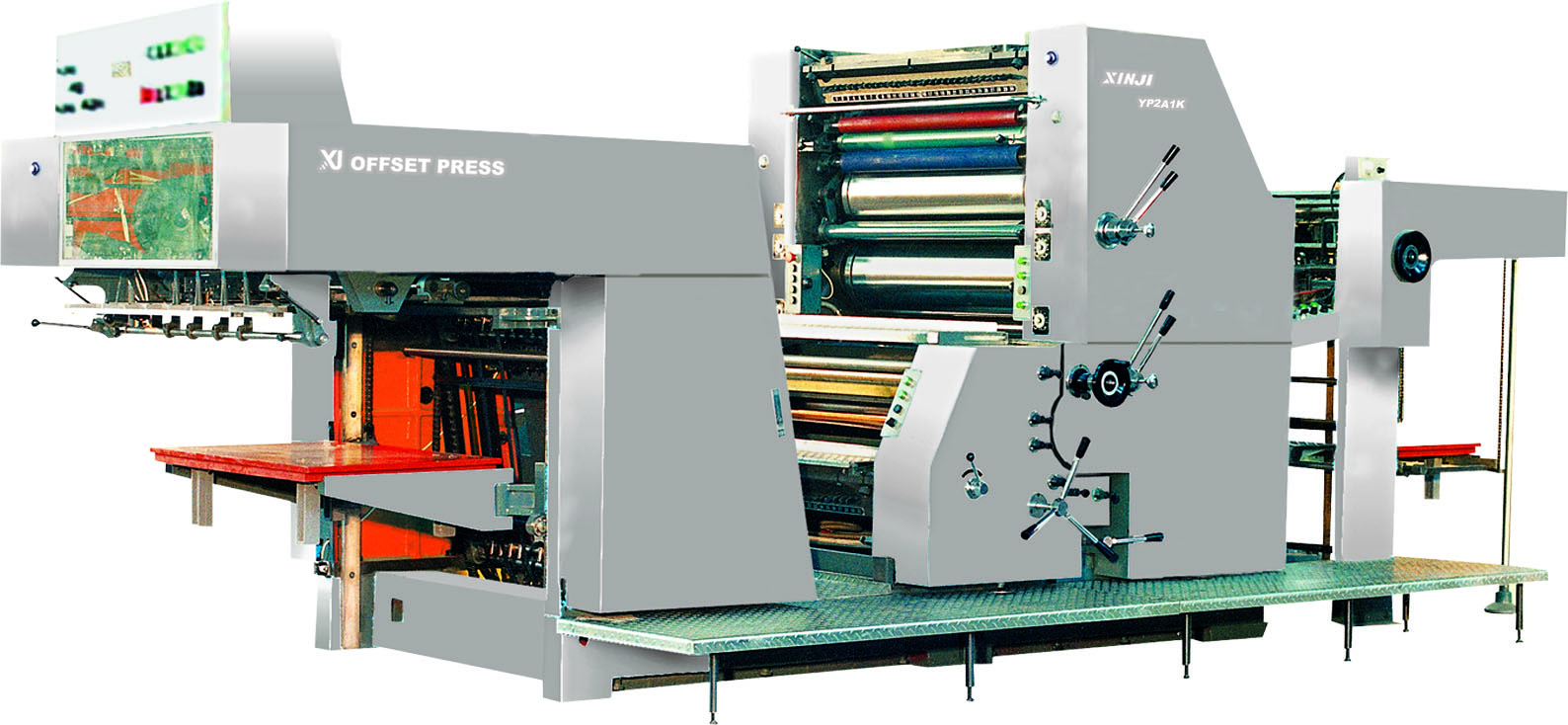 YP2A1K Large folio two-color offset printing machine
